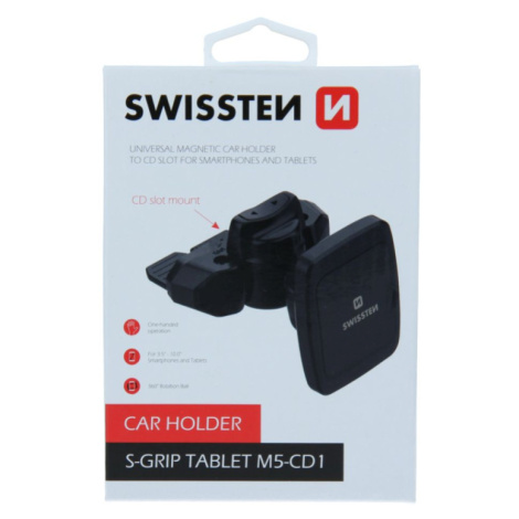 Držák telefonu (magnetický, do slotu CD přehrávače) Swissten