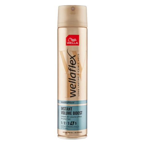 Wella Wellaflex Instant Volume Boost lak na vlasy 250ml