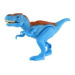 Teddies Dinosaurus T-Rex plast 18 cm na baterie se zvukem se světlem