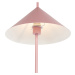 Designová stojací lampa růžová - Triangolo