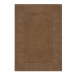 Flair Rugs Kusový ručně tkaný koberec Tuscany Textured Wool Border Brown