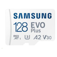 Samsung micro SDXC karta 128GB EVO Plus + SD adaptér