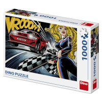 Puzzle Pop Art Závody 1000 dílků - Dino