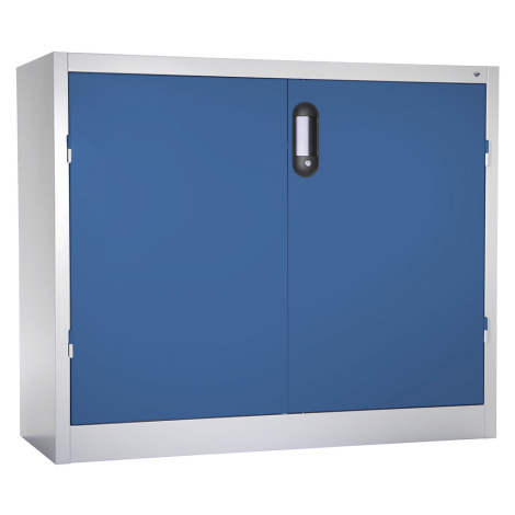 C+P Velkoprostorová skříň, v x š 1000 x 1200 mm, dvoubarevné provedení, hloubka 400 mm, dveře ho