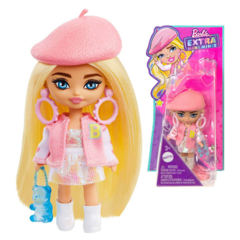 mamido  Stylová módní panenka Barbie Extra Mini Minis v baretu