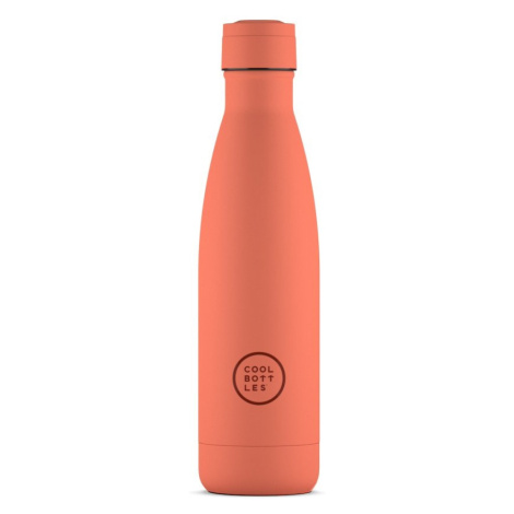 Nerezová termolahev COOL BOTTLES Pastel Coral třívrstvá 500ml