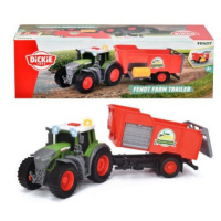 Dickie Traktor s přívěsem Toys Fendt Farm Trailer 26 cm