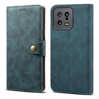 Lenuo Leather flipové pouzdro pro Xiaomi 13, modrá