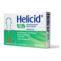 HELICID 10 Zentiva enterosolventní tvrdé tobolky 10 mg 28 kusů