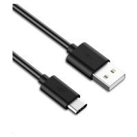 PremiumCord Kabel USB 3.1 C/M - USB 2.0 A/M, rychlé nabíjení proudem 3A, 50cm, černá