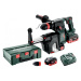 METABO KH 18 LTX BL 24 Q Set ISA aku kombinované kladivo 18V 2x5,5Ah LiHD 601714930