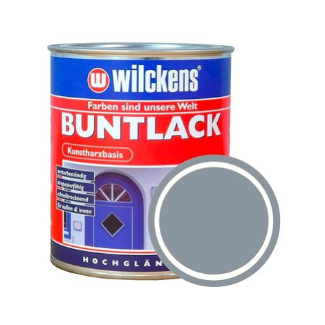 Wilckens Syntetická vrchní barva vysoký lesk Buntlack Hochglaezend 750 ml, stříbrná