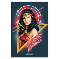 Umělecký tisk Wonder Woman - Welcome to the 80s, 26.7x40 cm
