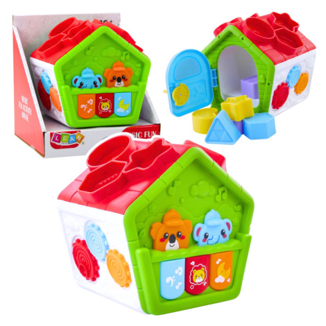 mamido Interaktivní vzdělávací třídič Domeček zelený