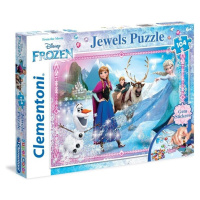 Clementoni 20133 puzzle super s ozdobami ledové království 104 dílků