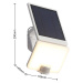 PRIOS Prios Yahir LED solární svítidlo senzor bílá