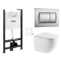 Závěsný wc set do lehkých stěn / předstěnová SAT SIKOJSREX67CRM