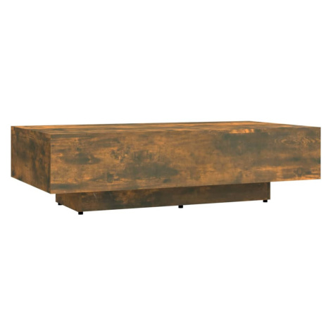 vidaXL Konferenční stolek kouřový dub 100x49,5x31 cm kompozitní dřevo