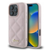 Guess GUHCP16XPSQSQSP iPhone 16 Pro Max 6.9 růžová/pink hardcase Quilted M