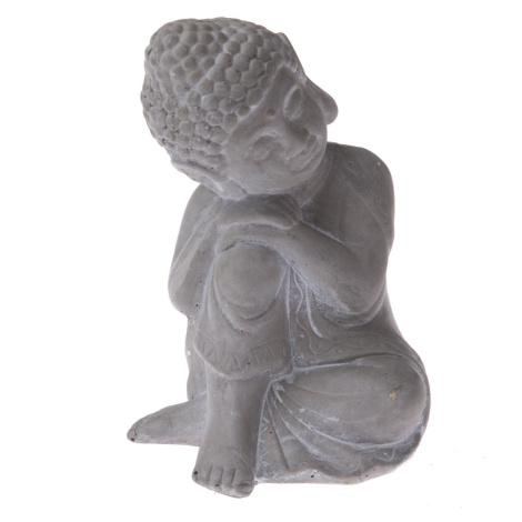 Betonová soška Buddha, 16 x 11 cm