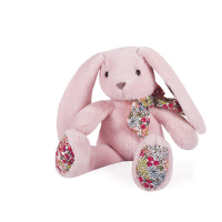 Doudou Histoire d´Ours Plyšová zvířátka 20 cm 1 ks králíček růžový
