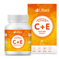 Liftea Lipozomální vitamín C + E 60 tobolek