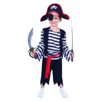 Rappa Dětský kostým Pirát, vel. M