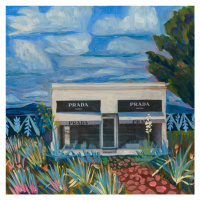 Ilustrace Prada's house, Eleanor Baker, 40 × 40 cm