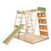 Piccolino Montessori hřiště 6v1 color s rampou, závěsnými prvky a matrací PREMIUM