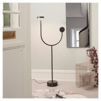 AYTM AYTM LED stojací lampa Grasil, černá, mramor, výška 127 cm