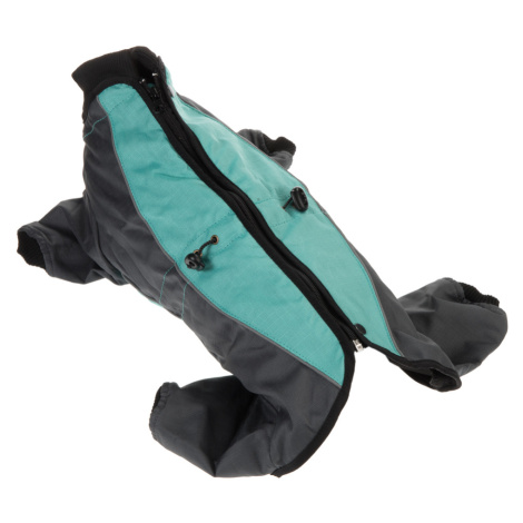 Overal pro psy mentolový - Délka zad 55 cm (velikost 4XL)