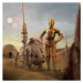 Soška Iron Studios Star Wars - C3-PO a R2-D2 Deluxe Art Scale 1/10