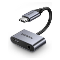 UGREEN redukce USB-C (M)/USB-C (F) + 3,5 mm jack