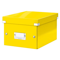 Žlutá úložná krabice Leitz Universal, délka 28 cm