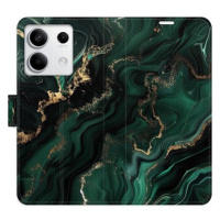 iSaprio Flip pouzdro Emerald 02 pro Xiaomi Redmi Note 13 5G