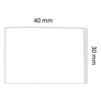 Niimbot štítky R 40x30mm 230ks White pro B21, B21S, B1, B3S