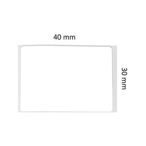 Niimbot štítky R 40x30mm 230ks White pro B21, B21S, B1, B3S