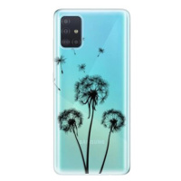 iSaprio Three Dandelions - black pro Samsung Galaxy A51