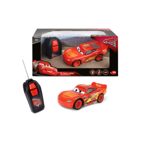 RC Cars 3 Blesk McQueen Single Drive 1:32,1kan Dickie