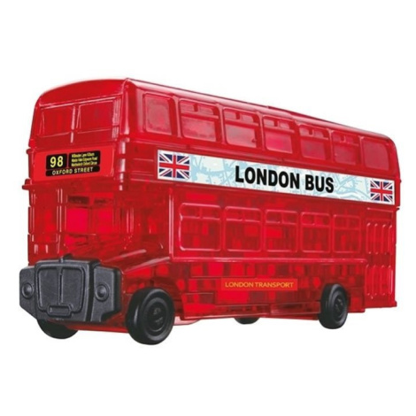 3D Crystal puzzle Londýnský autobus / 53 dílků HCM KINZEL