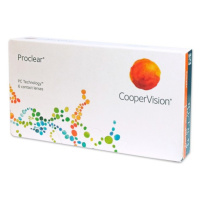 COOPERVISION Proclear Compatibles Sphere měsíční 6 čoček, Počet dioptrií: -1,00, Počet kusů v ba