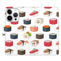 iSaprio flip pouzdro Sushi Pattern 02 pro iPhone 15 Pro