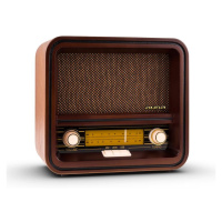 Auna BelleEpoque-1901, retro rádio, nostalgické rádio, FM, AM, USB, MP3