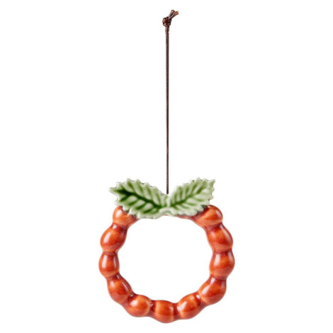 Porcelánová vánoční ozdoba Wreath – Kähler Design