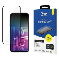 Ochranné sklo 3MK FlexibleGlass Max iPhone 15 Pro Max 6.7