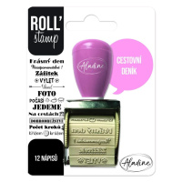 Aladine RollStamp textová - Cestovní deník