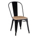 Židle Paris Wood jasan černá