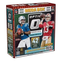 2023 Panini Donruss Optic NFL Football Mega Box (Blue Hyper Parallel)