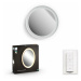 Hue LED White Ambiance Nástěnné koupelnové svítidlo se zrcadlem Philips Adore BT 34186/31/P6 40W