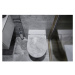 Olsen spa WC sedátko VIRINA soft-close, oválné, vzor mramor